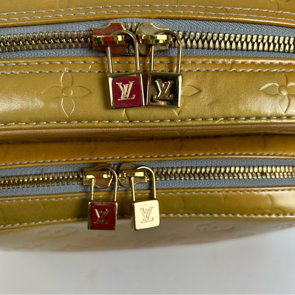 LOUIS VUITTON Monogram Vernis Murray Backpack Yellow - Picture 12 of 16